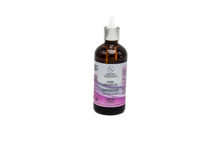 Olio di argan con estratto di gardenia