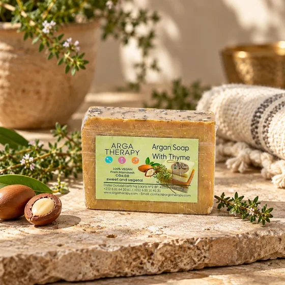 Sapone all&rsquo;argan e timo