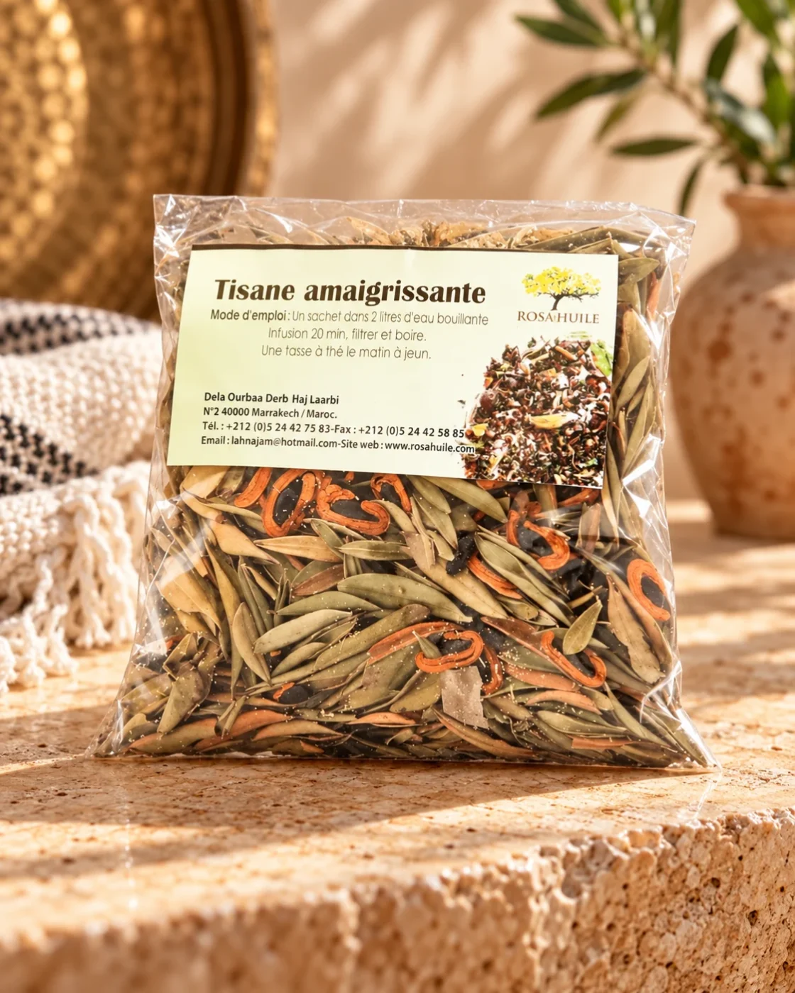 Miscela di piante per infuso